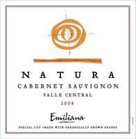 Natura by Emiliana - Cabernet Sauvignon Central Valley NV (750ml) (750ml)